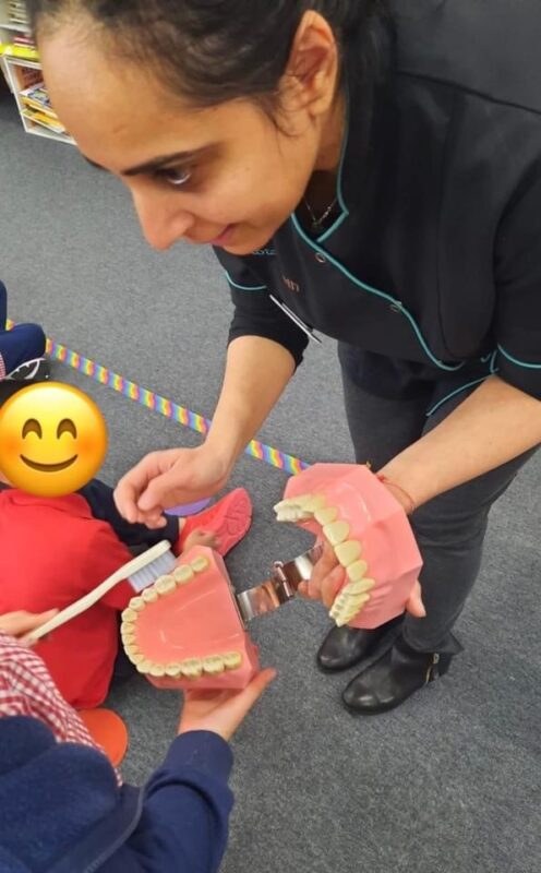 Teeth demo - Dental health week